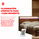 thumbnail image 2 of Base para Cama Queen Size Box con Luces LED y Espacio de Almacenamiento Cabecera Antideslizante y sin Ruido Estructura Metalica Resistente para Recamara Moderna, 2 of 7