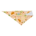 thumbnail image 2 of Honeii Scandinavian Style Hygge print Pet Bandana，a stylish triangle accessory perfect for small to large dogs, puppies, and even cats, 2 of 5