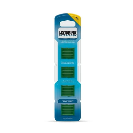 LISTERINE ACCESS FLOSSER HEAD REFILL MINT 28CT
