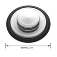 thumbnail image 5 of 3.39 inch Kitchen Sink Stopper Stainless Steel Garbage Disposal Plug for Kitchen, 5 of 5
