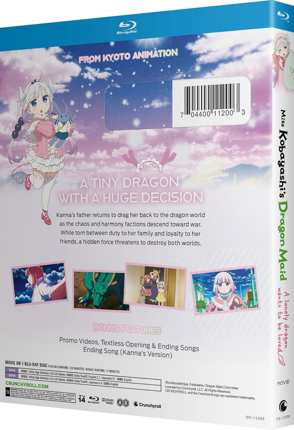 Miss Kobayashi's Dragon Maid: A lonely dragon Wants To Be loved - The Movie