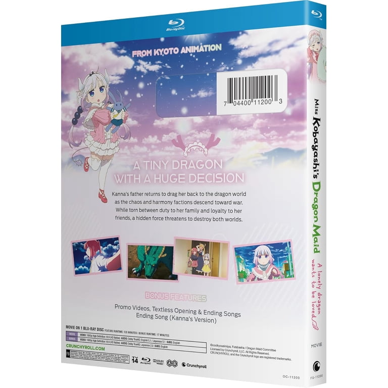 Crunchyroll, Miss Kobayashi's Dragon Maid Movie, PG-13 - Walmart.com