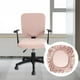 thumbnail image 5 of Fundas extraíbles para silla de ordenador, protector elástico para cojín de asiento de silla, fundas elásticas Rosado, 5 of 7