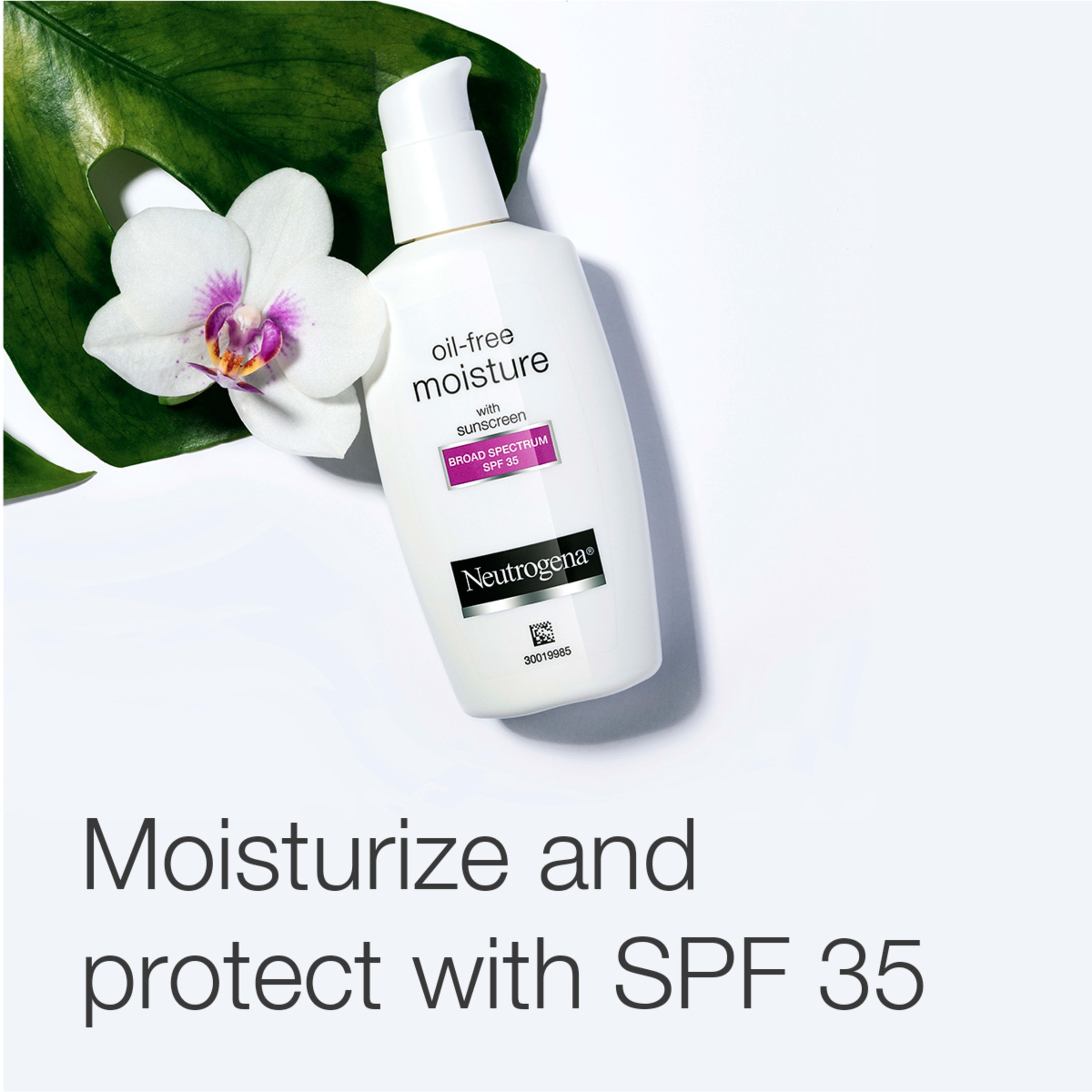 neutrogena oil free moisturizer with spf 35