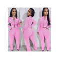 thumbnail image 4 of Conjunto de 2 piezas para mujer, ropa africana Dashiki, nueva moda de verano y otoño, top de manga larga y pantalones, traje de fiesta para mujer, conjuntos a juego, 4 of 5