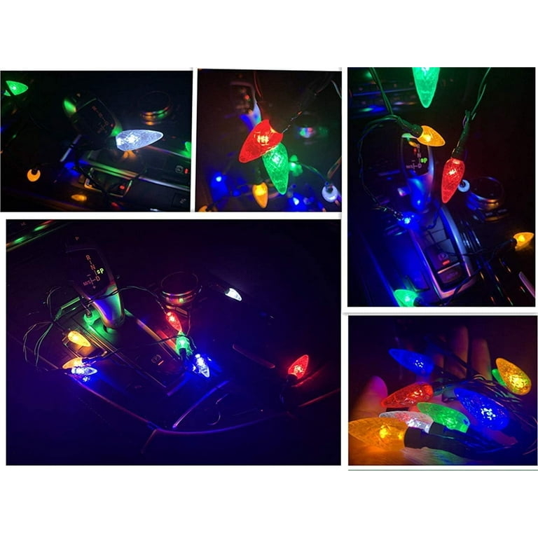 Cavo USB Con Luci Di Natale 127 Cm – 10 LED Multicolore Per Ricarica Telefono – Idea Regalo Festiva Per IPhone, Smartphone (1 Pezzo)
