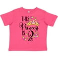 thumbnail image 3 of Inktastic This Princess is Two Second Birthday Girls Toddler T-Shirt, 3 of 5
