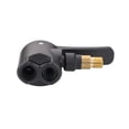 thumbnail image 2 of Mandril De Aire Para Neumáticos Adaptador de conector de válvula de mandril de aire de neumático de coche de bomba inflable 2 en 1 (A), 2 of 6