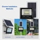 thumbnail image 5 of Lámpara Solar Exterior 25W con 44 LEDs, Control Remoto, Temporizador y Brillo Ajustable, Batería Recargable de 2200mAh, Resistente al Agua IP67, Ideal para Jardines y Patios., 5 of 6