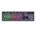 thumbnail image 2 of M300 Retro Punk USB Wired Backlit Gaming Desktop Keyboard,104 Key Round Keycap for PC and Mac - Rainbow Backlight Version, 2 of 2