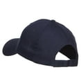 thumbnail image 3 of Love Heart Embroidered Cotton Cap - Navy OSFM, 3 of 5