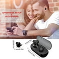 thumbnail image 3 of Bluetooth 5.0 True Wireless Earbuds - Deep Bass, IPX6 Waterproof, Ergonomic Design, Noise Reduction Microphone, for and More, 3 of 6