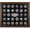 Brown, variant on Toronto Maple Leafs (1970-2016) 30-Puck Black Display Case
