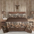 thumbnail image 6 of Blue Ridge Trading 09083000082BRT Whitetail Dreams Comforter Set, Dark Brown - Queen Size, 6 of 6