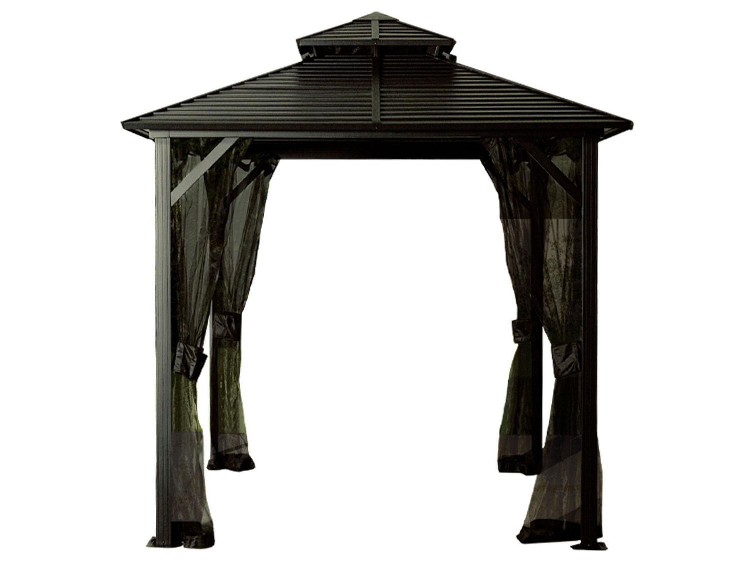 Shefford Gazebo Toit Métal 8x8
