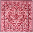 thumbnail image 2 of SAFAVIEH Brentwood Adams Oriental Area Rug, Red/Ivory, 6'7" x 6'7" Square, 2 of 12