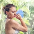 thumbnail image 2 of Esponja de baño con forma de fresa, esponja de baño de malla de doble cara, bola exfoliante para ducha, exfoliante corporal para gel de ducha, 2 of 7