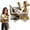 Beige,1Pc, variant on Wood Carved Style Resin Reading Figurine with Display Stand "Just A Who Loves Books", Book Lover Statue Desktop Tabletop Ornament for Bookshelf Library Office Home Decor Gift