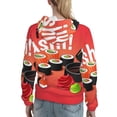thumbnail image 7 of Easygdp Sushi Womens Casual Hoodies Sweatshirts Long Sleeve Pullover Fall Pullover Tops Outfits Winter Clothes-X-Large, 7 of 7