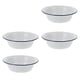 thumbnail image 3 of 4 piezas de cuencos de sopa para el hogar Cuencos de sopa esmaltados Utensilios de esmalte prácticos para el hogar, 3 of 5