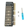 thumbnail image 2 of NVME Riser Card With Cooling Holes Supporting Various PCI-E Protocols Compatible With 2230 / 2242 / 2260 / 2280 Long And Short M.2NVME Protocol Hard Disk., 2 of 8