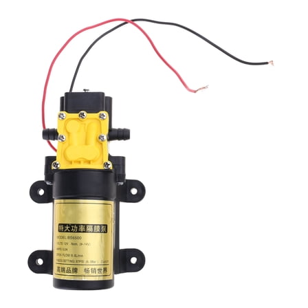 Large Flow Marine Diaphragm Water Pump Self Priming Pump Automatic Switch Water Pump for RV Caravan Boat Accessories