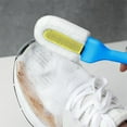 thumbnail image 5 of Shoe Cleaning Brush with Dual Bristles, Long Handle & Hangable Design, Hard and Soft Bristles for Deep Cleaning and Gentle Care, Ideal for Sneakers, Boots, and Household Use,Vsgery, 5 of 6