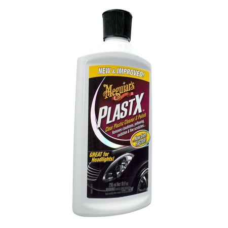 Meguiar's G12310 PlastX Clear Plastic Cleaner & Polish, 10 (Best Car Polish Brand)