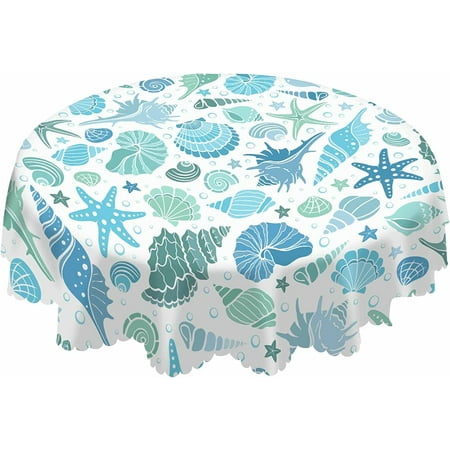 

WISH TREE Mexican Table Cloth Rainbow Colorful Stripes Bright Lines Art Round Tablecloth for Dining Room Party Banquet