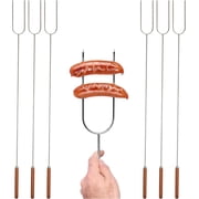 Coghlan's 41 Chromed-Steel Wooden Handle Roasting Camp Fork