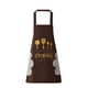 thumbnail image 1 of Delantal de Cocina Lavable de Pvc para Mujer | Delantal de Cocina Japonés con Bolsillos Grandes, Hebilla Ajustable, Resistente Al Aceite, Fácil de Limpiar, con Toallas de Mano de Terciopelo para La L, 1 of 1