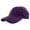 Purple, variant on Adult Unisex Baseball Hat Cap 100% Cotton Plain Blank Adjustable Size. Purple