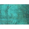 thumbnail image 1 of Ahgly Company Indoor Rectangle Oriental Turquoise Blue Industrial Area Rugs, 5' x 7', 1 of 4