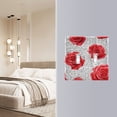 thumbnail image 5 of Dailycode Light Switch Plate Covers 3 Gang Wall Plate Plastics Outlet Covers for Kitchen Home Office Decor Rose and Letters, 5 of 8