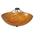 thumbnail image 2 of Meyda Tiffany 106737 Madison 8 Light 48" Wide Semi-Flush Bowl Ceiling Fixture - Bronze, 2 of 6
