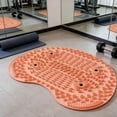 thumbnail image 3 of Almohadilla de masaje de pies para caminar, almohadilla de masaje con placa para los dedos del pie, alfombrilla de acupuntura para sala de estar y Naranja, 3 of 7