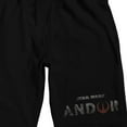 thumbnail image 2 of Star Wars: Andor Logo Men's Black Sleep Pajama Shorts-Small, 2 of 4