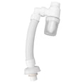 thumbnail image 1 of Sink Drain Pipe, Rubber Gasket ABS Flexible Adjustable Sewage Drainer Pipe Non Return Valve  For Home Kitchen, 1 of 8