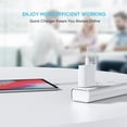 thumbnail image 3 of Cargador de Pared USB C Veetone Blanco 20W Compatible con iPhone, Samsung, Huawei y Más, 3 of 9