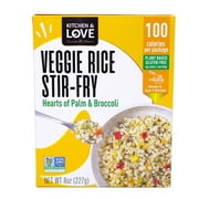 Kitchen & Love, Hearts of Palm Veggie Rice Stir Fry, 8oz