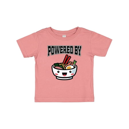 

Inktastic Powered by Ramen Cute Noodles Gift Baby Boy or Baby Girl T-Shirt