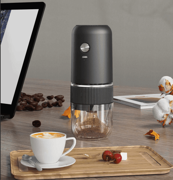 Coffee Grinder,Wireless Convenience, Adjustable Grind Settings,Low - Noise Motor,Long - Lasting Battery Life,