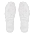 thumbnail image 2 of Thick &  Soft White Plush Insoles, Keep Feet Warm,  Comfortable Curve Fit, Different Sizes, Wide Application, 2 of 8
