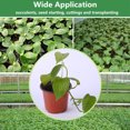 thumbnail image 3 of GARFANS 130 Packs 4 Inches Red Plastic Plant Nursery Seed Pots Plastic Plant Pots Seed Starting Pot for Fruit, Vegetable, Plant, Succulents, Seedlings, Cuttings, 3 of 10