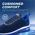 thumbnail image 4 of AOV Tennis Shoes for Men Athletic Running Sneakers for Sport Gym Jogging Walking Darkblue US 7.5, 4 of 7