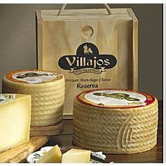 Villajos 'Reserva' Manchego Cheese in Wooden Box - 4 Pounds by La
