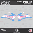 thumbnail image 2 of Kalair GFX Graphics Kit for Yamaha TTR110 (2008-2023) Speed Series, 2 of 5