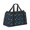 thumbnail image 2 of Picia Christmas Snowflakes1 Print Travel Duffle Bag,Weekender Bags for Women with Shoe Compartment, Gym Duffel Bag with Wet Pocket, Hospital Bags for Labor and Delivery, 2 of 7