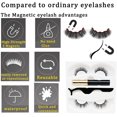 thumbnail image 2 of Magnetic Eyelashes Kit,Reusable 3D Magnetic Lashes ,No Glue needed Waterproof Magnetic lashes, 2 of 8