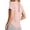 Light Pink, variant on Women Summer Short Sleeve T Shirt Soft Breathable Workout Yoga Top for Fitness And Casual Wear Shirt of Women Womens T Shirts Thick T Shirt Women, Size S